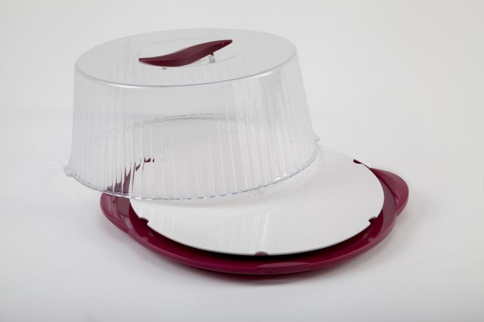 ALDOTRADE Dóza na dort Portatorta 36,5x33x14,8cm - Bordo